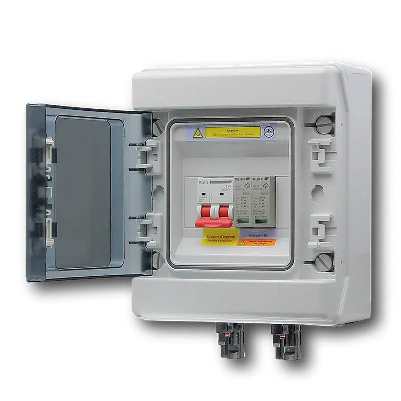 Coffret photovoltaïque